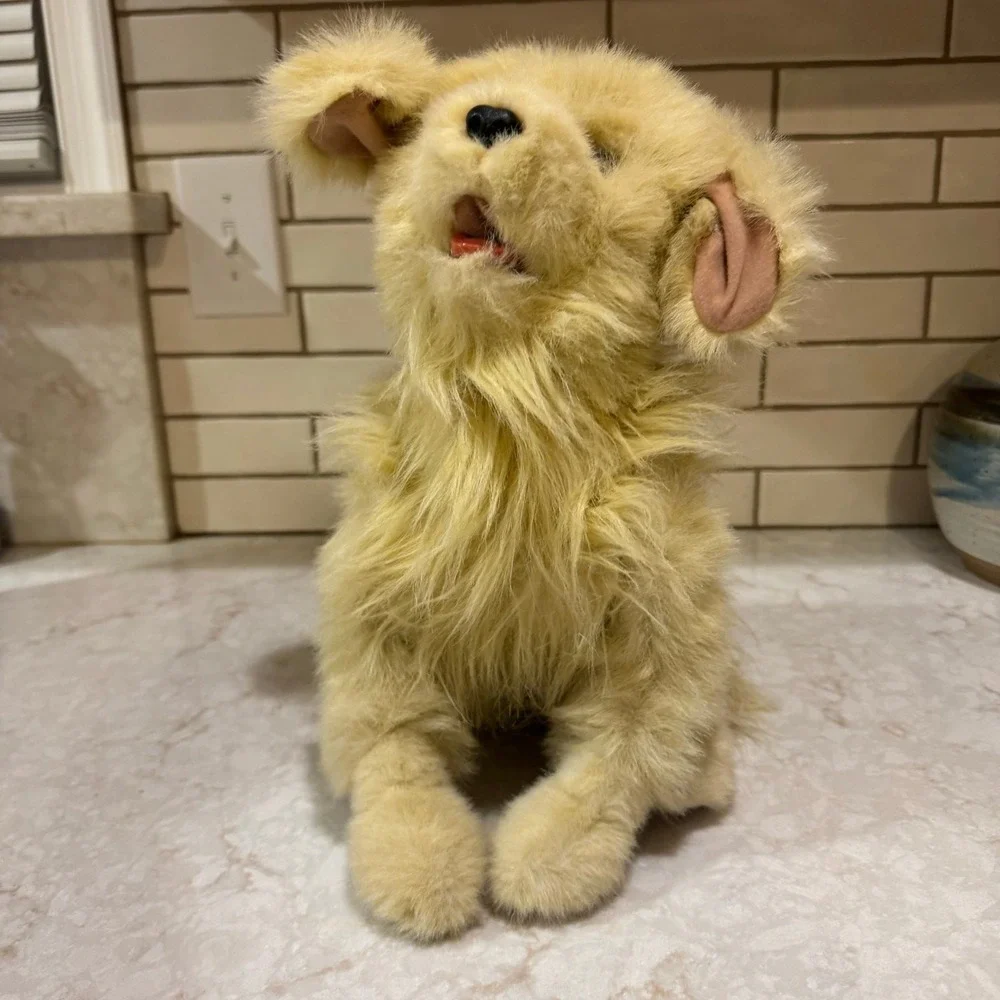 FurReal Friends Scamps My Playful Pup Great Condition Golden Retriever Dog Works